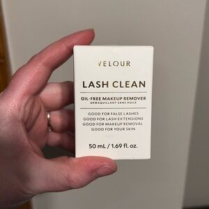 Velour Lash Clean Oil Free Makeup Remover for False Lashes 1.69oz NEW in box